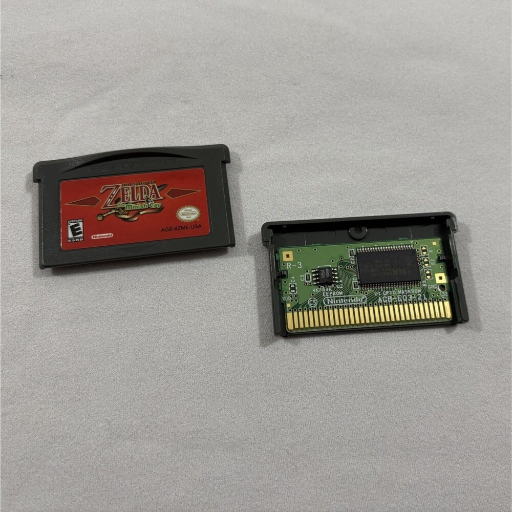 Legend of Zelda: The Minish Cap (Nintendo Gameboy Advance GBA, 2005) Authentic